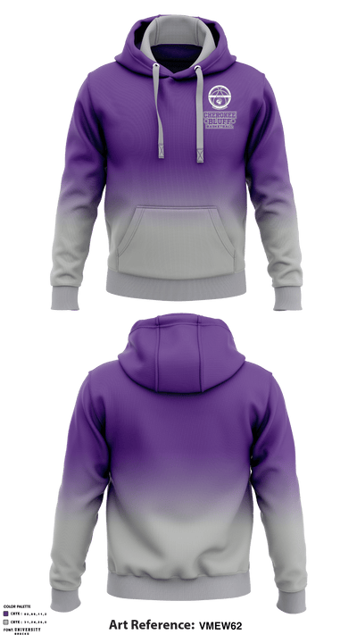 Cherokee Bluff High School Basketball 34197099 Hoodie - 2