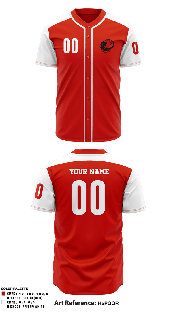 Two Button Baseball Jersey, Vermillion High School Baseball, Baseball, Teamtime, Team time, sublimation, custom sports apparel, team uniforms, spirit wear, spiritwear, sports uniforms, custom shirts, team store, custom team store, fundraiser sports, apparel fundraiser