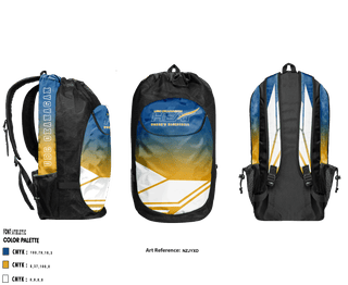 Gear Bag, UBC Okanagan Athletics Basketball, Women's Basketball, Teamtime, Team time, sublimation, custom sports apparel, team uniforms, spirit wear, spiritwear, sports uniforms, custom shirts, team store, custom team store, fundraiser sports, apparel fundraiser