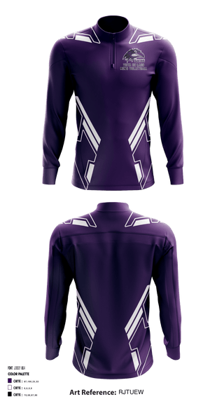 Quarter Zip Jacket, Vista Del Lago High School Men's Volleyball, Men's Volleyball, Teamtime, Team time, sublimation, custom sports apparel, team uniforms, spirit wear, spiritwear, sports uniforms, custom shirts, team store, custom team store, fundraiser sports, apparel fundraiser