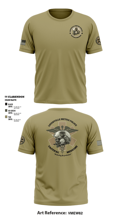 LMPD HSO TACMED 54774213 Short Sleeve Performance Shirt - 7