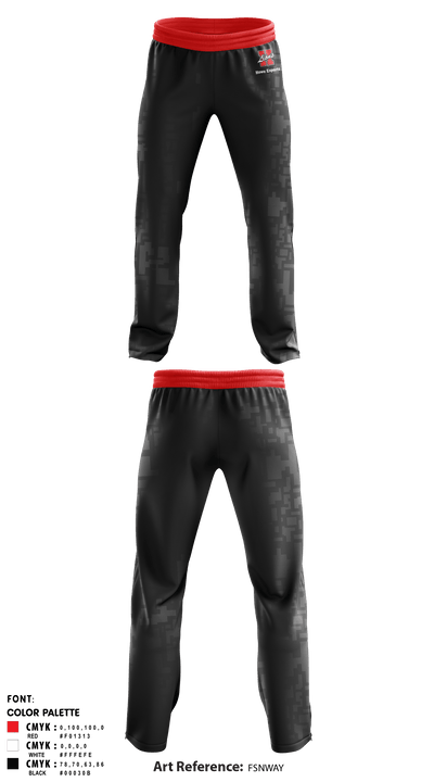 Howe Lions 84035726 Sweatpants - 2