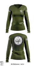 CJTF-OIR PAO 87196847 Women's Long Sleeve V-neck Shirt - 50