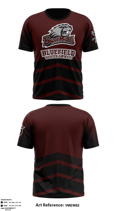 Bluefield High School Volleyball 45462865 Short Sleeve Performance Shirt - 2