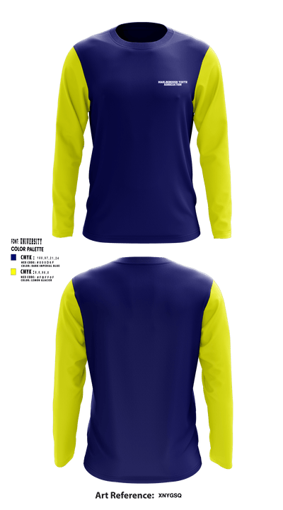 Marlborough Youth Baseball Association 36529815 Long Sleeve Performance Shirt - 1