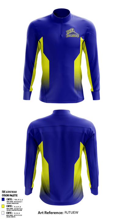 Kearsarge Regional High School 62912235 Quarter Zip Jacket - 1