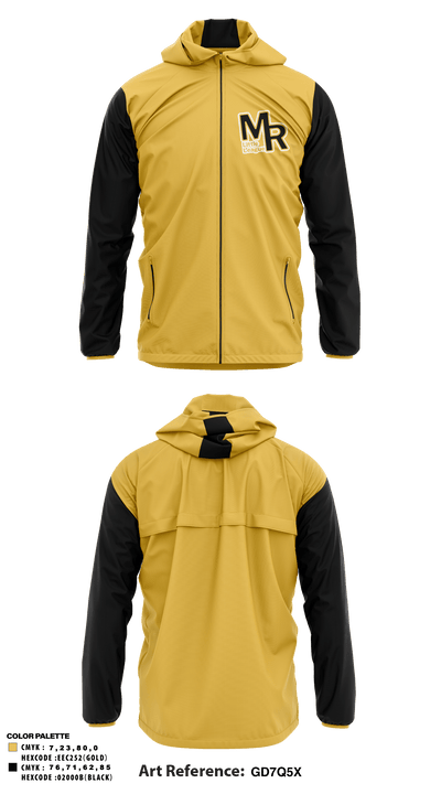 Mad River Valley Little League 7086077 Windbreaker - 1