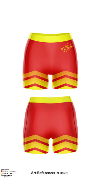 Track Shorts, Woodbridge High School Volleyball, Women's Volleyball, Teamtime, Team time, sublimation, custom sports apparel, team uniforms, spirit wear, spiritwear, sports uniforms, custom shirts, team store, custom team store, fundraiser sports, apparel fundraiser