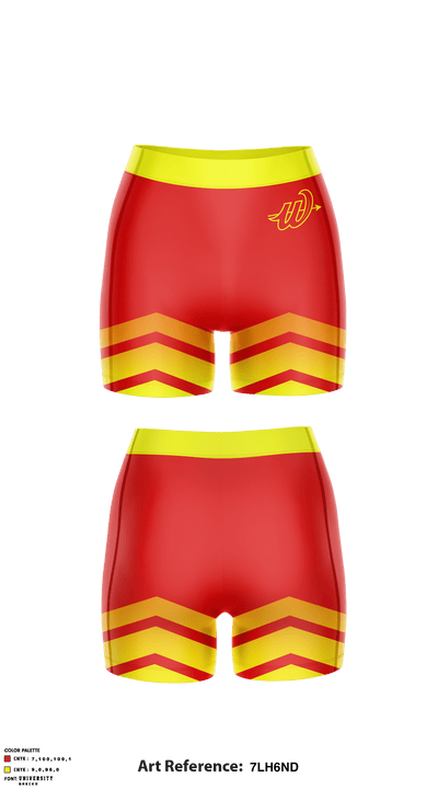 Woodbridge High School Volleyball 47184148 Track Shorts - 1