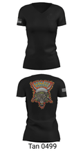 18th Ordnance Company EOD 8486026 Women's Short Sleeve V-neck Shirt - 31