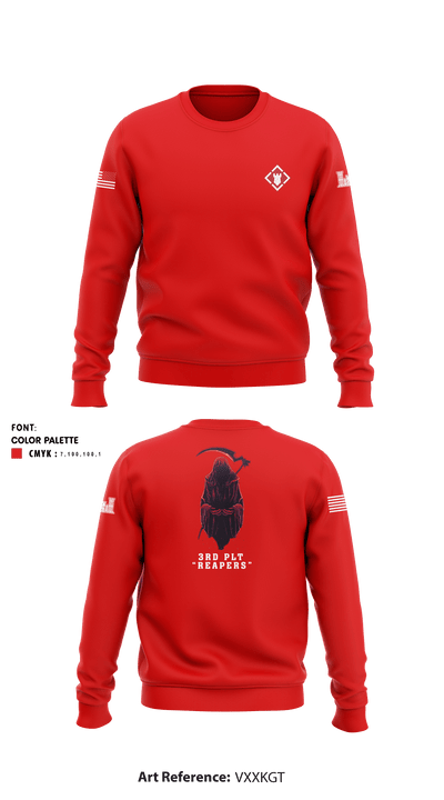 642nd Engineer Support Company 95564760 Crew Neck Sweatshirt - 1