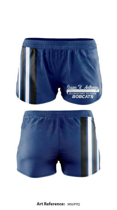 Susan B. Anthony Elementary 24995928 Women's Shorts - 1