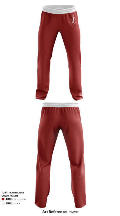 Judson High School Cross Country 60220536 Sweatpants - 1