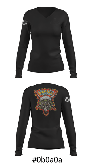 Women's Long Sleeve Vneck Shirt, , Army, Teamtime, Team time, sublimation, custom sports apparel, team uniforms, spirit wear, spiritwear, sports uniforms, custom shirts, team store, custom team store, fundraiser sports, apparel fundraiser