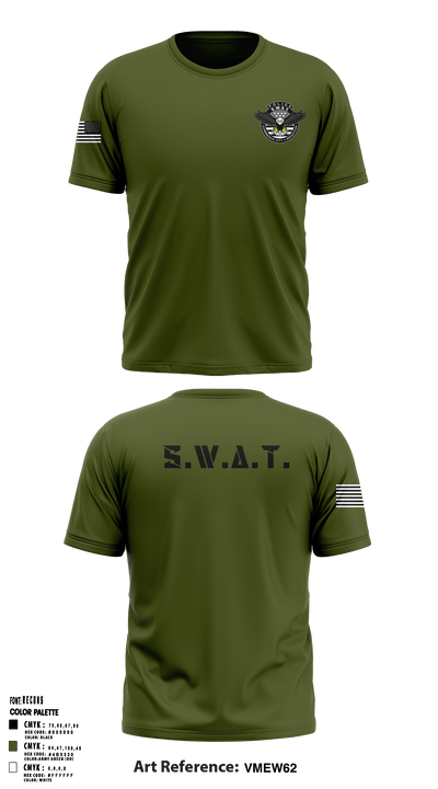 Commerce City/ Brighton SWAT 47851802 Short Sleeve Performance Shirt - 3