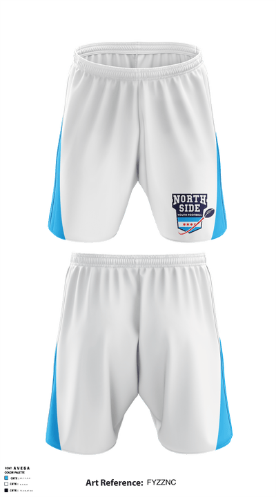 Northside Youth Football 90643687 Athletic Shorts With Pockets - 1