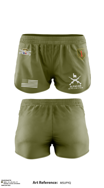 1ST PLT ALPACAS 72699724 Track Shorts - 10