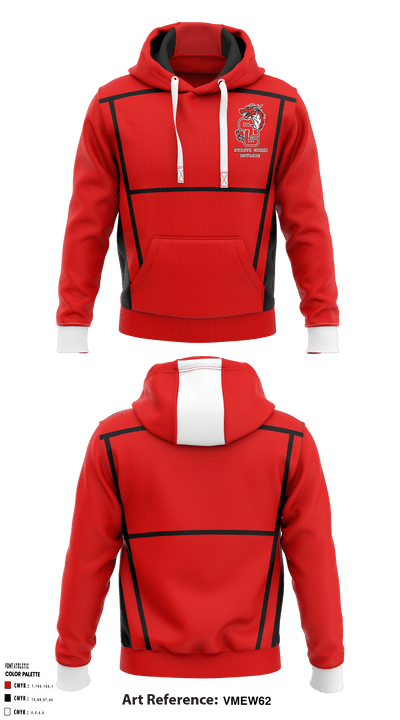Swartz Creek High School Bowling 42788784 Hoodie - 1
