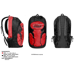 Gear Bag, Herriman Wrestling, Wrestling, Teamtime, Team time, sublimation, custom sports apparel, team uniforms, spirit wear, spiritwear, sports uniforms, custom shirts, team store, custom team store, fundraiser sports, apparel fundraiser