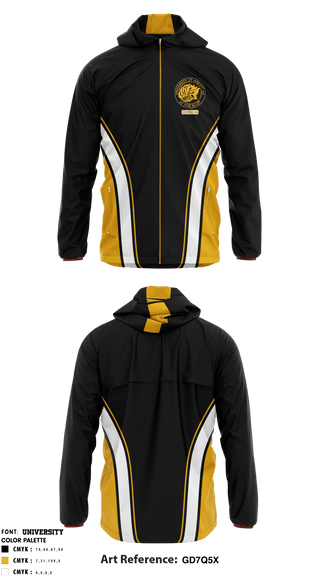 Windbreaker, University of Arkansas at Pine Bluff Cheer, School Spirit Store, Teamtime, Team time, sublimation, custom sports apparel, team uniforms, spirit wear, spiritwear, sports uniforms, custom shirts, team store, custom team store, fundraiser sports, apparel fundraiser