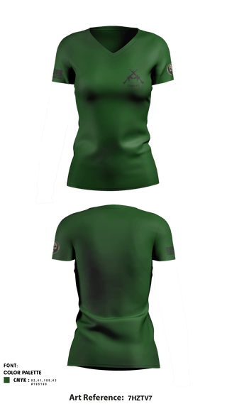 Women's Short Sleeve Vneck Shirt, , Army, Teamtime, Team time, sublimation, custom sports apparel, team uniforms, spirit wear, spiritwear, sports uniforms, custom shirts, team store, custom team store, fundraiser sports, apparel fundraiser