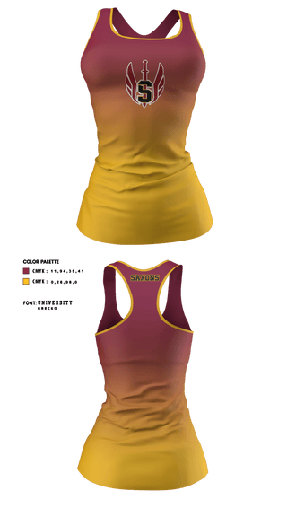 Tank Top, Schaumburg High School Cross Country, Cross Country, Teamtime, Team time, sublimation, custom sports apparel, team uniforms, spirit wear, spiritwear, sports uniforms, custom shirts, team store, custom team store, fundraiser sports, apparel fundraiser