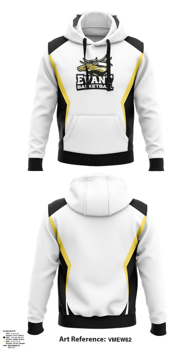 Malcolm X Shabazz High School Basketball 98373627 Hoodie - 1