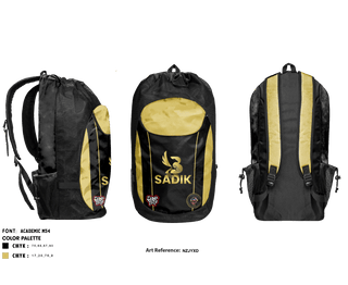 Gear Bag, TeamSadik, Men's Basketball, Teamtime, Team time, sublimation, custom sports apparel, team uniforms, spirit wear, spiritwear, sports uniforms, custom shirts, team store, custom team store, fundraiser sports, apparel fundraiser