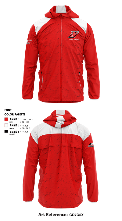 Neptune High School Softball 61009440 Windbreaker - 1