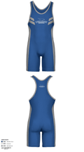 Lower Dauphin Wrestling 33141507 Wrestling Singlet - 1
