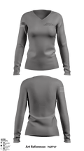 Central Ky Contracting and Property Maintenance 48249891 Women's Long Sleeve V-neck Shirt - 1