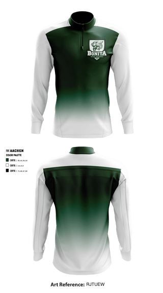 Quarter Zip Jacket, Bonita High School Water Polo, School Spirit Store, Teamtime, Team time, sublimation, custom sports apparel, team uniforms, spirit wear, spiritwear, sports uniforms, custom shirts, team store, custom team store, fundraiser sports, apparel fundraiser