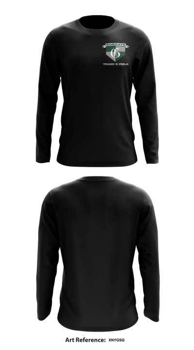 Greenbrier track & field 68070632 Long Sleeve Performance Shirt - 2