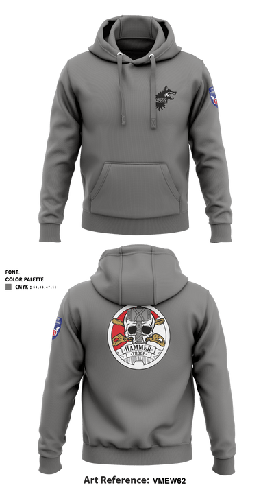 HHT, 5-1 CAV 78942077 Hoodie - 3