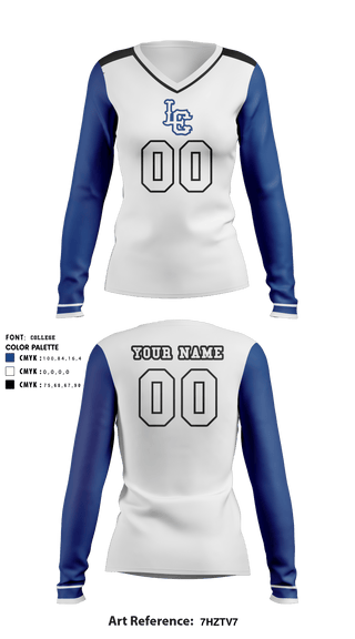 Long Sleeve Rash Guard Shirt, https://teamtime.shop/collections/lanse-creuse-high-school-womens-volleyball-89770614, Women's Volleyball, Teamtime, Team time, sublimation, custom sports apparel, team uniforms, spirit wear, spiritwear, sports uniforms, custom shirts, team store, custom team store, fundraiser sports, apparel fundraiser