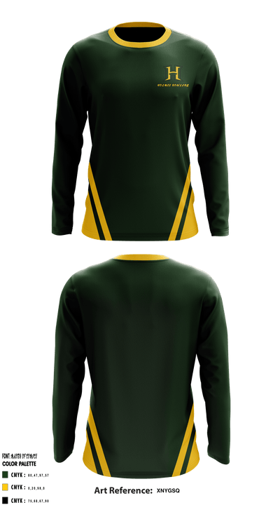 Holmes Bowling 64970033 Long Sleeve Performance Shirt - 1