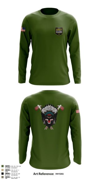 Long Sleeve Performance Shirt, , Army, Teamtime, Team time, sublimation, custom sports apparel, team uniforms, spirit wear, spiritwear, sports uniforms, custom shirts, team store, custom team store, fundraiser sports, apparel fundraiser