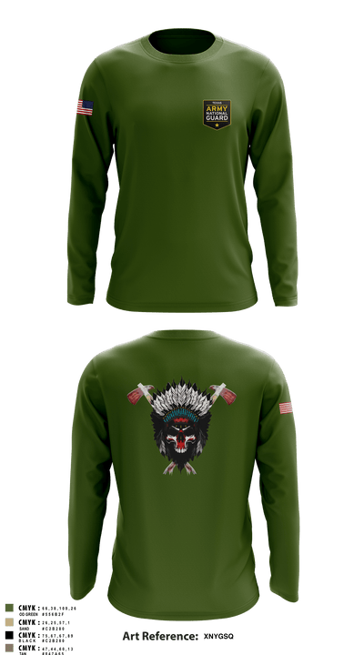 Apache 10748553 Long Sleeve Performance Shirt - 4