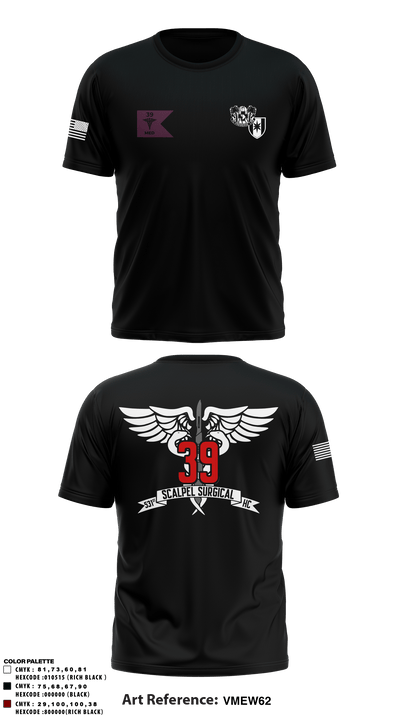 39TH FRSD 38514393 Short Sleeve Performance Shirt - 7