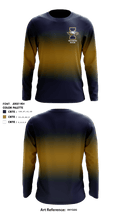 Independence High School Bowling 33864796 Long Sleeve Performance Shirt - 1