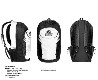 Gear Bag, Pursuit Volley Volleyball Camps, Men's Volleyball, Teamtime, Team time, sublimation, custom sports apparel, team uniforms, spirit wear, spiritwear, sports uniforms, custom shirts, team store, custom team store, fundraiser sports, apparel fundraiser