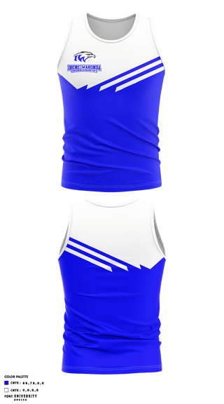 Tank Top, Irene-Wakonda High School Cross Country, Cross Country, Teamtime, Team time, sublimation, custom sports apparel, team uniforms, spirit wear, spiritwear, sports uniforms, custom shirts, team store, custom team store, fundraiser sports, apparel fundraiser
