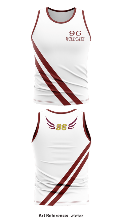 Ninety Six high school track and field 9377994 Tank Top - 4