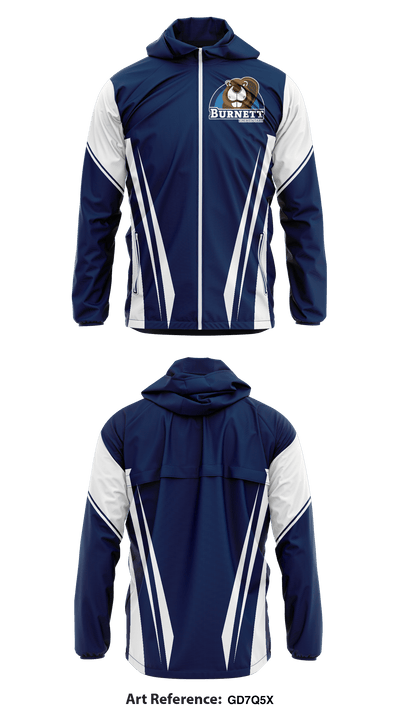 Burnett Elementary 25306031 Windbreaker - 1