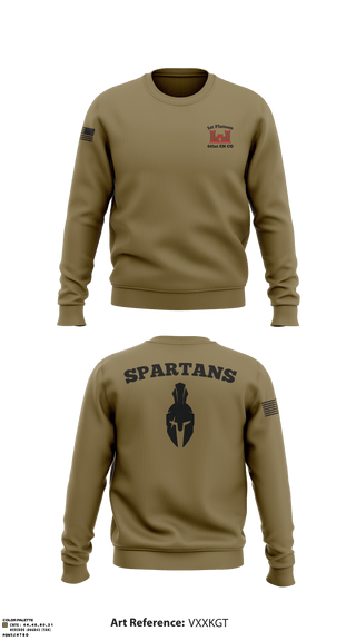 Crew Neck Sweatshirt, , Army, Teamtime, Team time, sublimation, custom sports apparel, team uniforms, spirit wear, spiritwear, sports uniforms, custom shirts, team store, custom team store, fundraiser sports, apparel fundraiser