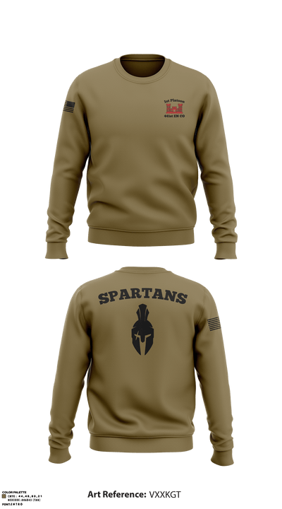 1st Platoon, 441st EN 71926407 Crew Neck Sweatshirt - 5