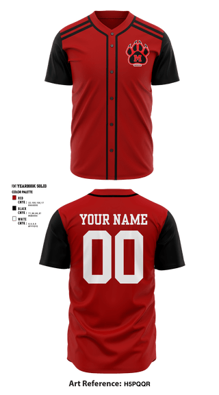 Full Button Baseball Jersey, Maypearl Youth Baseball & Softball, Baseball, Teamtime, Team time, sublimation, custom sports apparel, team uniforms, spirit wear, spiritwear, sports uniforms, custom shirts, team store, custom team store, fundraiser sports, apparel fundraiser