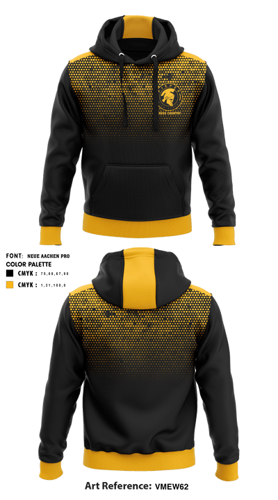 Pieper High School Cross Country 70107216 Hoodie - 1