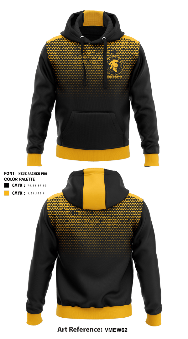 Hoodie, Pieper High School Cross Country, Cross Country, Teamtime, Team time, sublimation, custom sports apparel, team uniforms, spirit wear, spiritwear, sports uniforms, custom shirts, team store, custom team store, fundraiser sports, apparel fundraiser