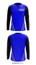 Hurricanes Baseball 17478298 Long Sleeve Performance Shirt - 1